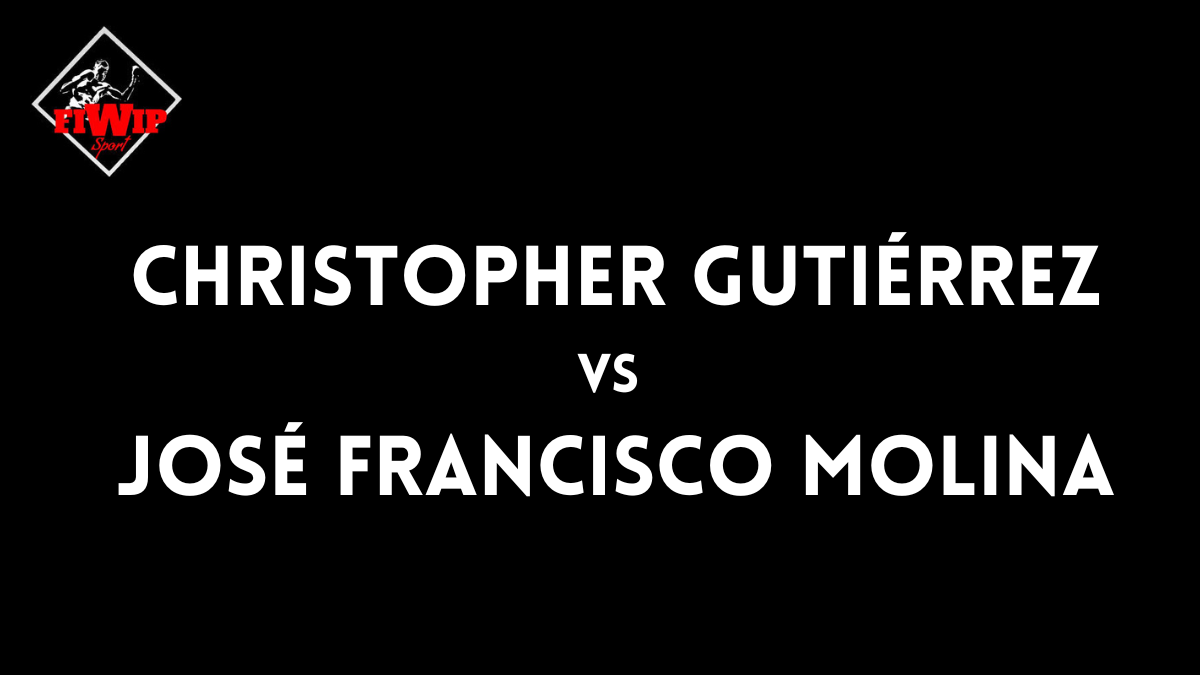 Christopher Gutiérrez vs José Francisco Molina