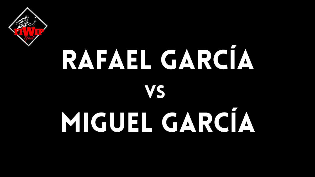 Rafael García vs Miguel García